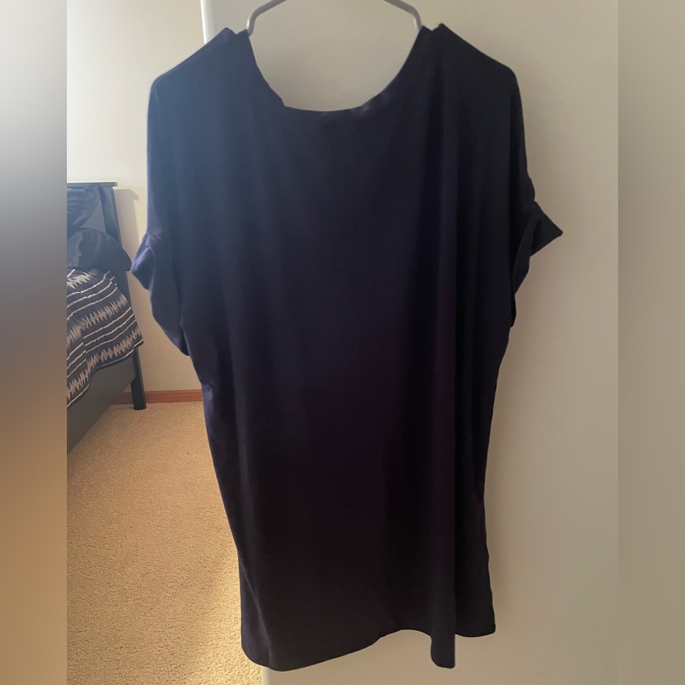 Zenana XL Navy Tunic T - Picture 3 of 3